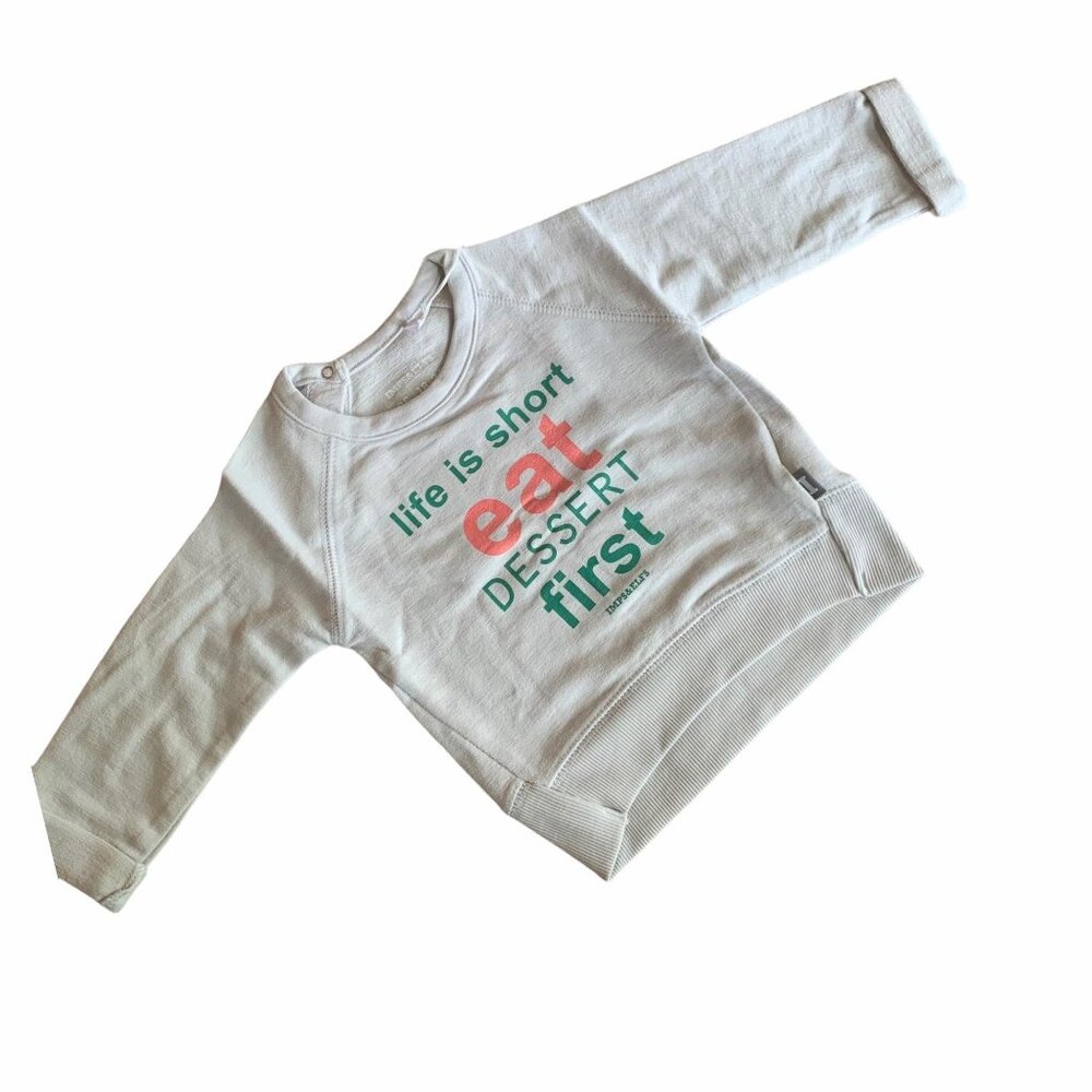 NWT Imps & Elfs Organic Cotton Sweatshirt 86